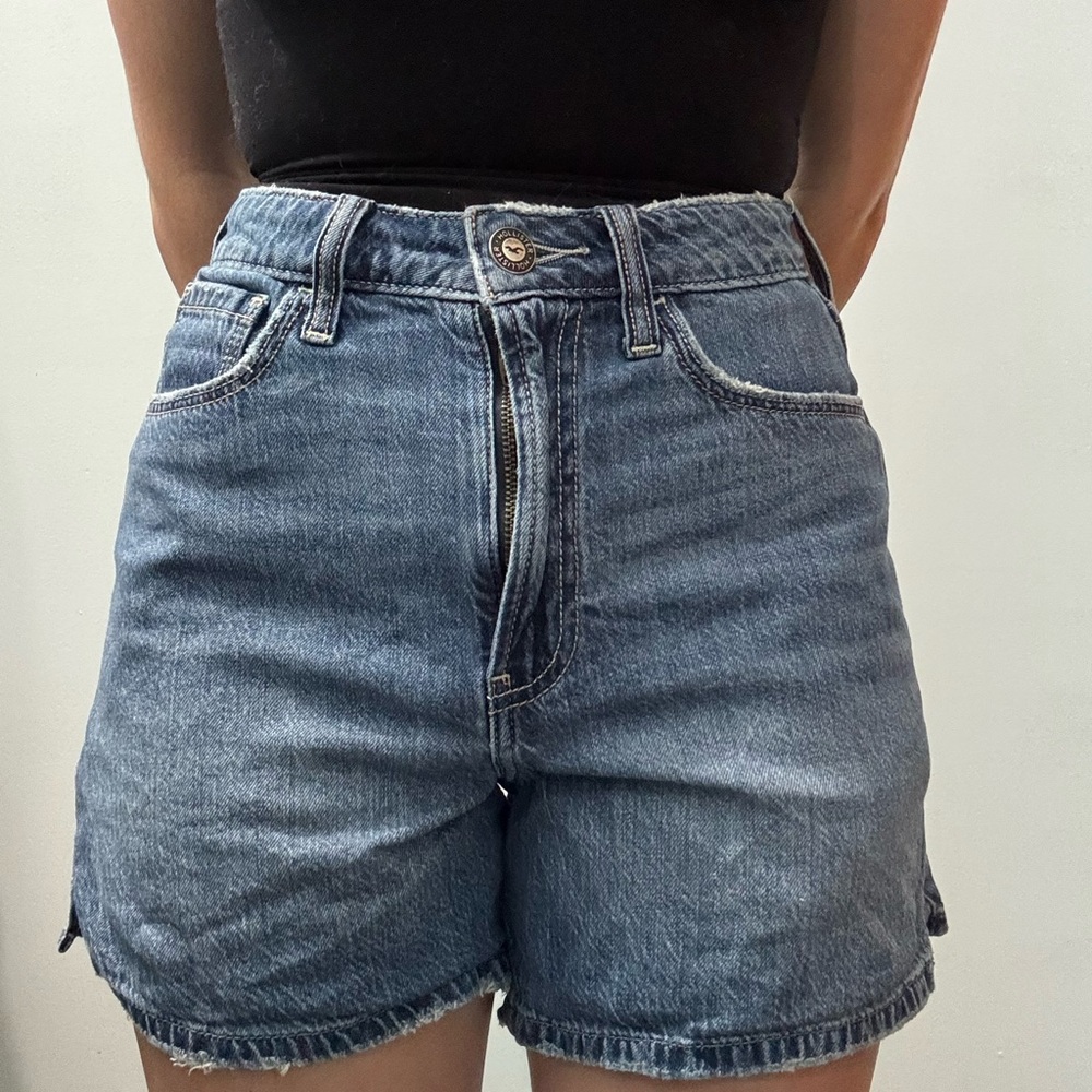 Ultra high rise 90s Blue Denim Women's Shorts